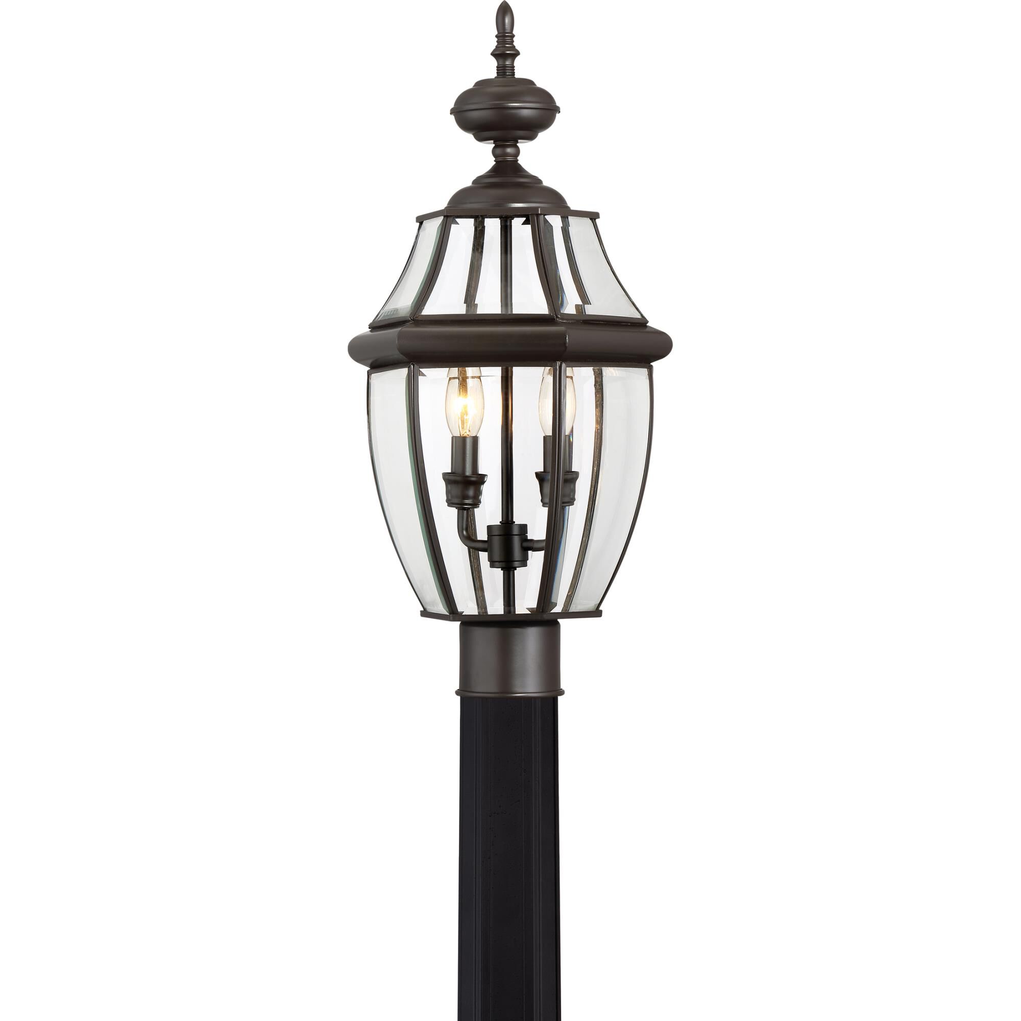 Newbury 21 Inch Tall 2 Light Outdoor Post Lamp by Quoizel