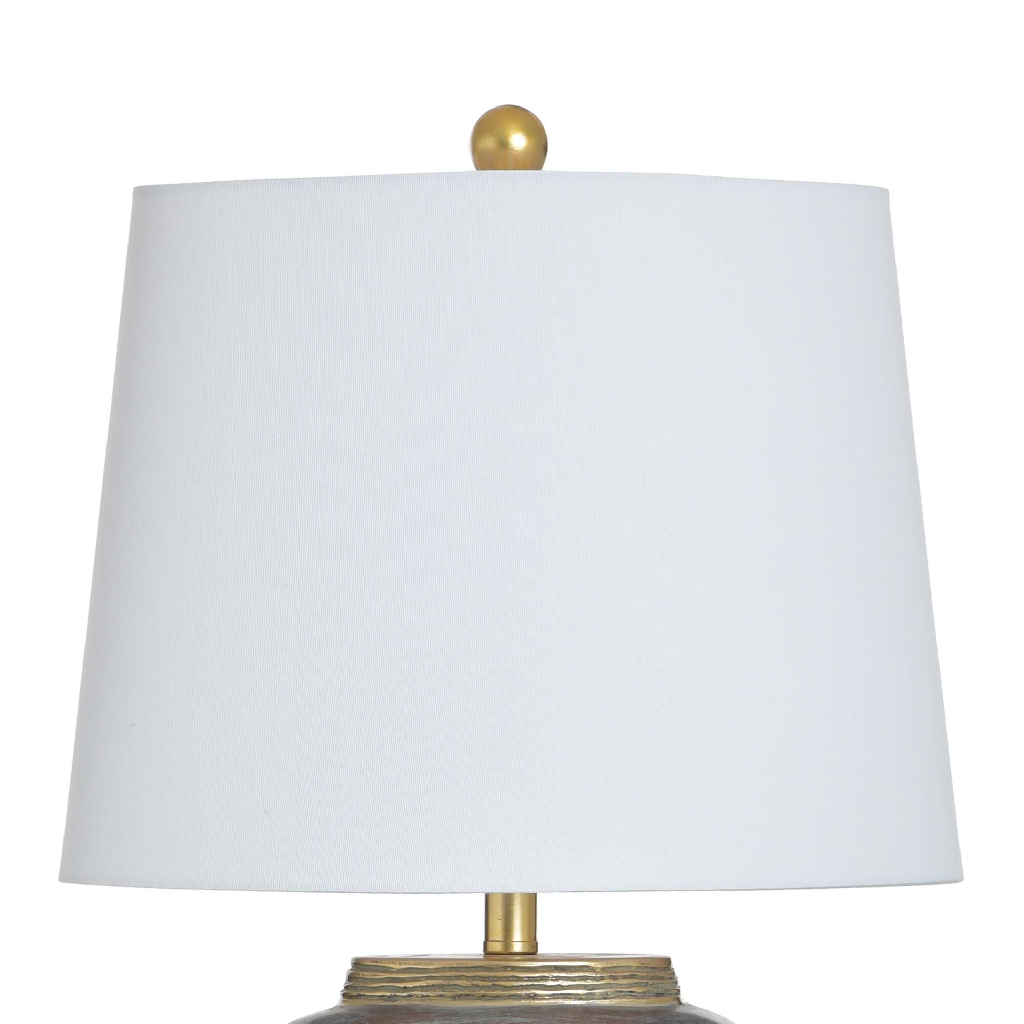 Shown in Raffine Gold, Grey, White finish