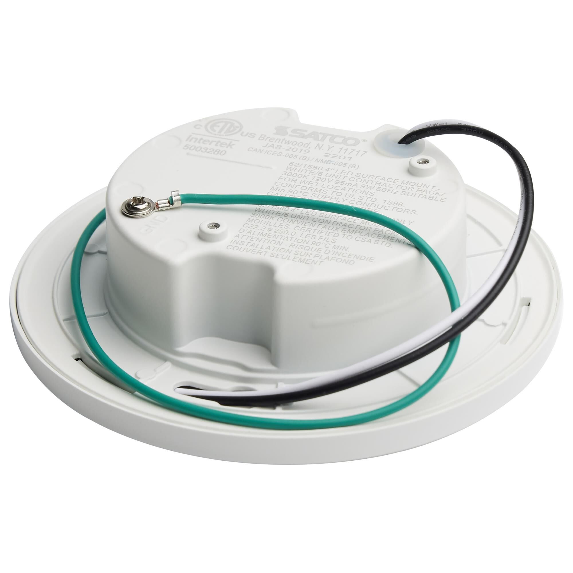 4 Inch 1 Light LED Flush Mount by Nuvo Lighting