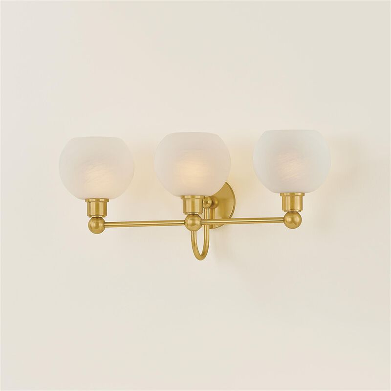 Jerica 24 Inch 3 Light Bath Vanity Light by Mitzi