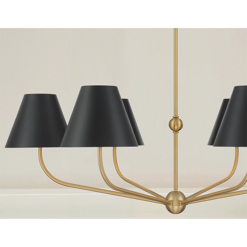 Xavier 40 Inch Chandelier by Crystorama
