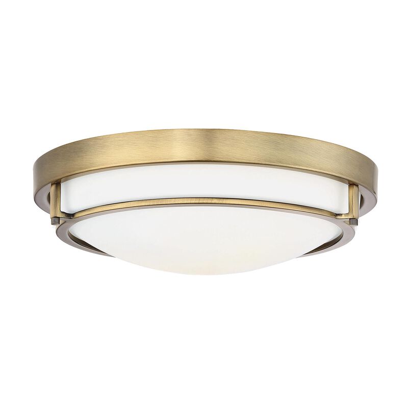 13 Inch 2 Light LED Flush Mount by Meridian Lighting
