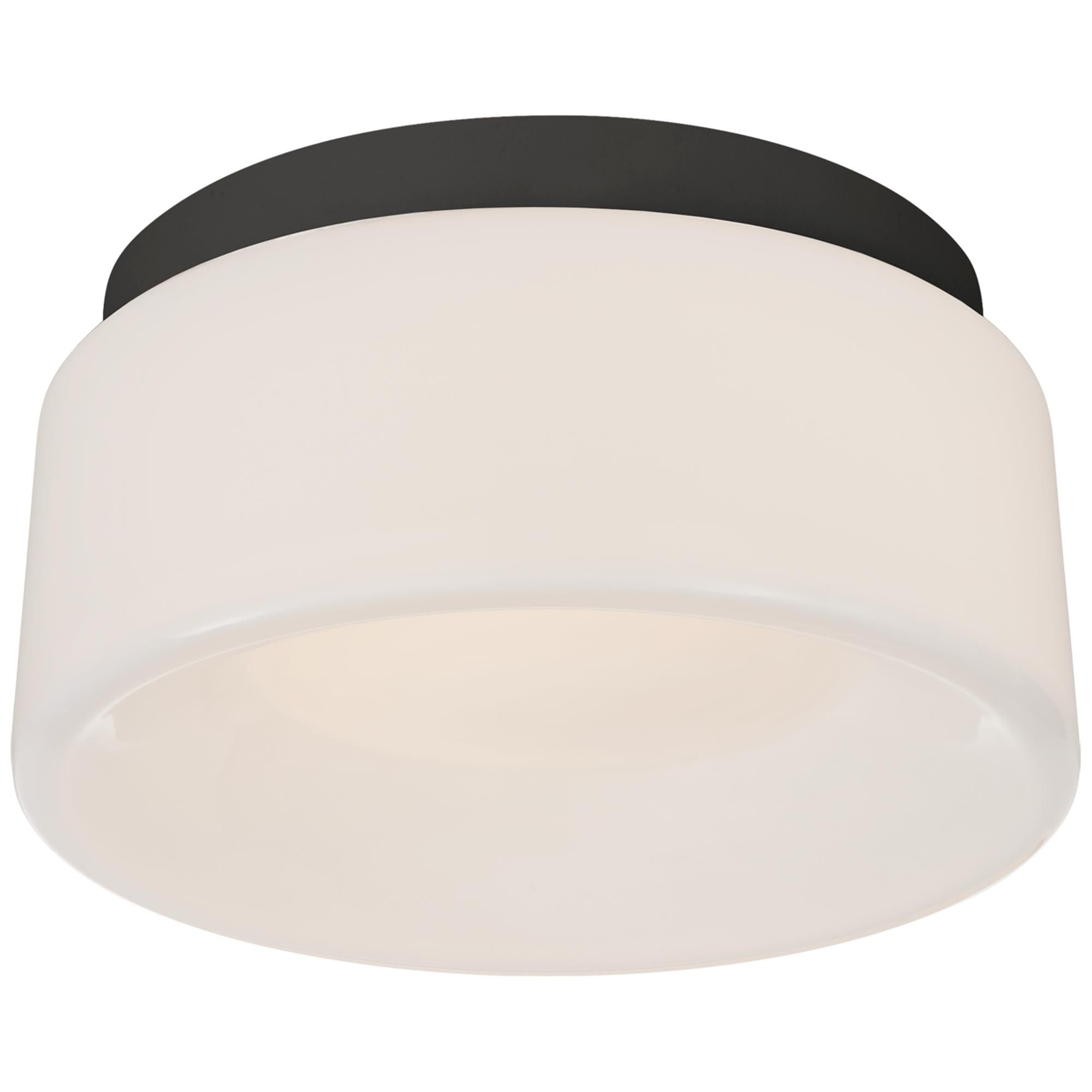 Shown in Matte Black finish and White glass and White Glass shade