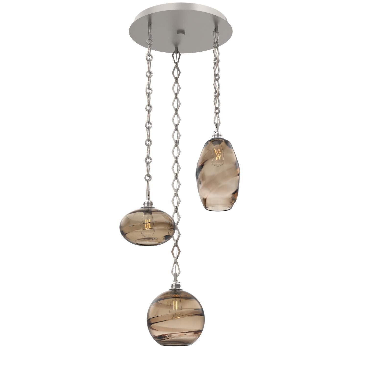 Shown in Beige Silver finish and Bronze glass