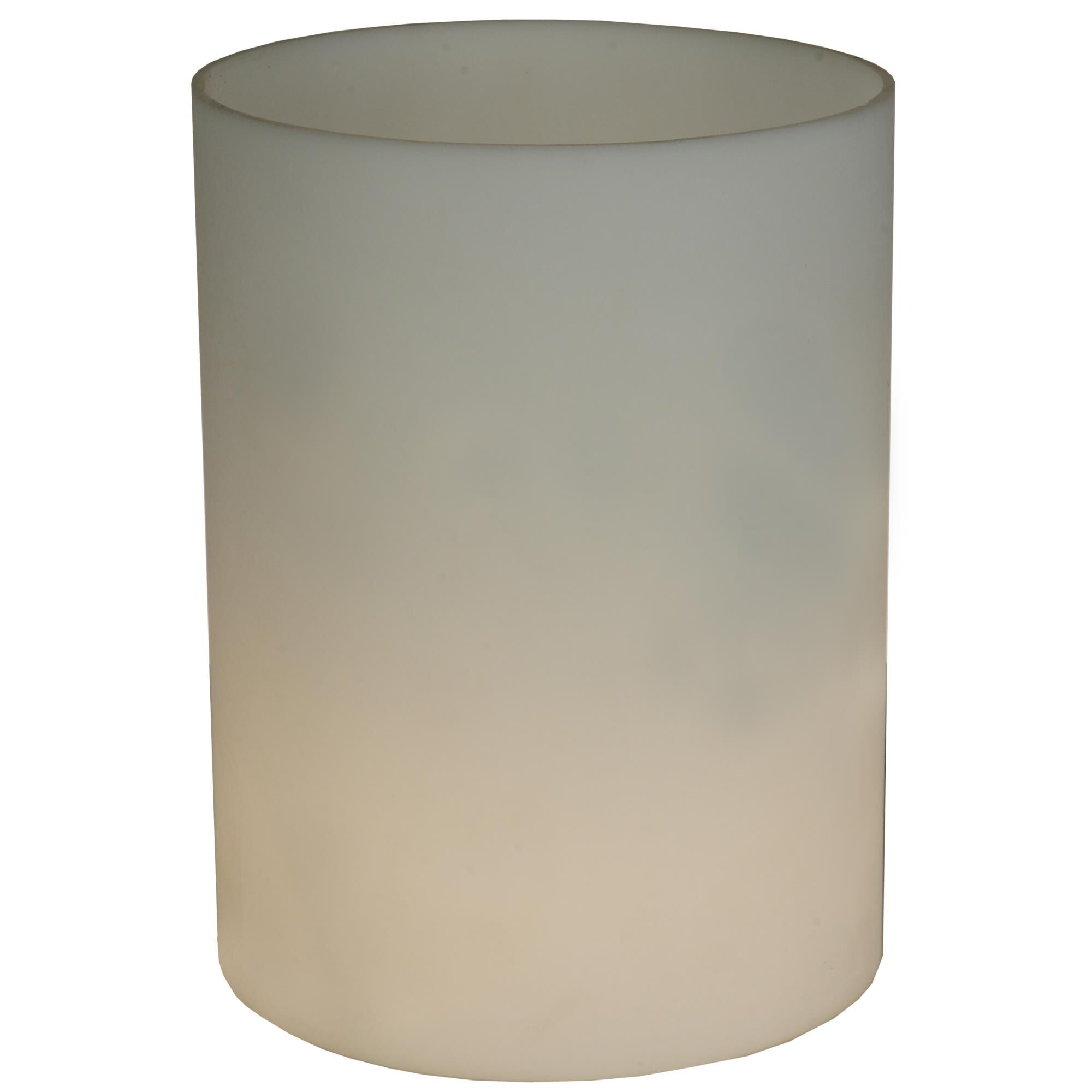 Cylinder White Glass Accessory by Meyda Lighting