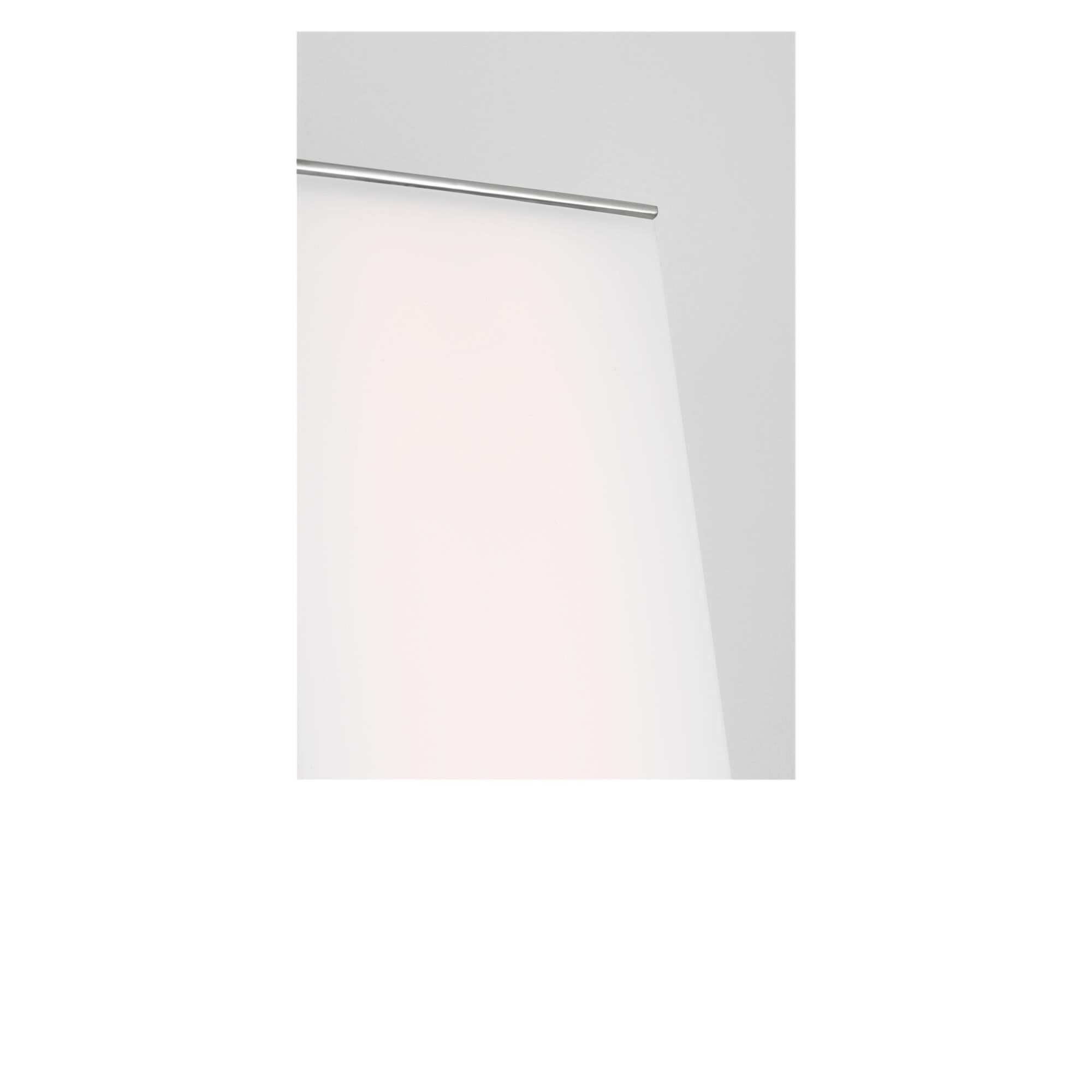 Shown in Chrome finish and White Acrylic Diffuser shade