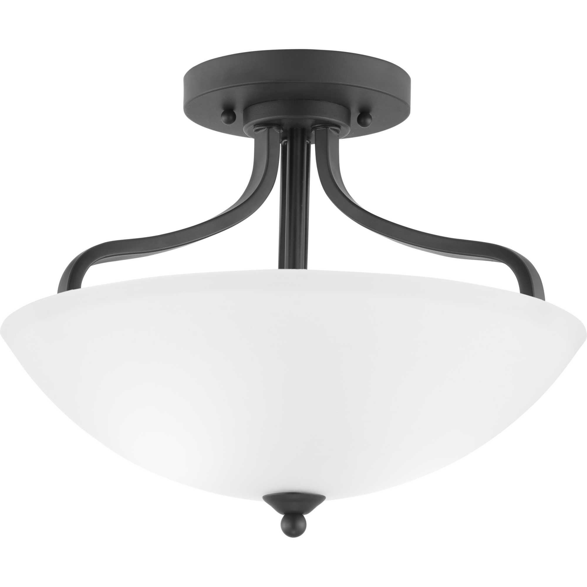 Laird 15 Inch 3 Light Semi Flush Mount by Progress Lighting