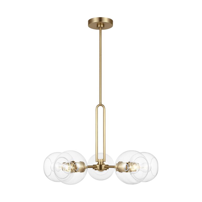 Sean Lavin Codyn 26 Inch 5 Light Chandelier by Visual Comfort Studio Collection