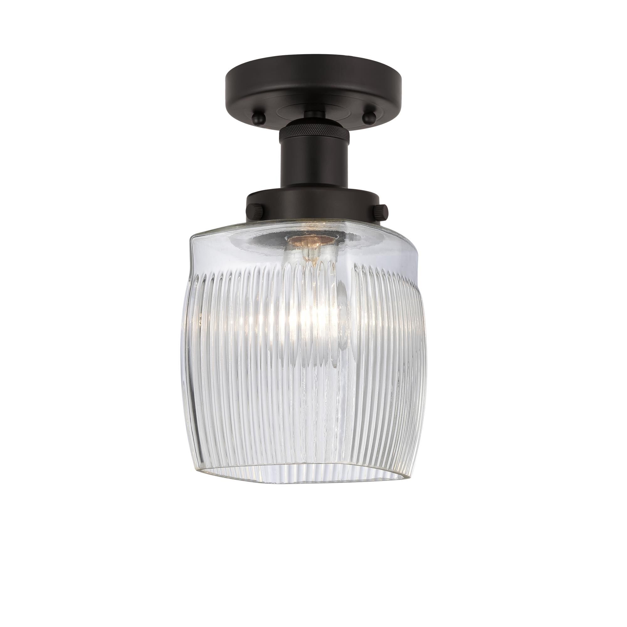 Bruno Marashlian Colton 6 Inch 1 Light Semi Flush Mount by Innovations Lighting