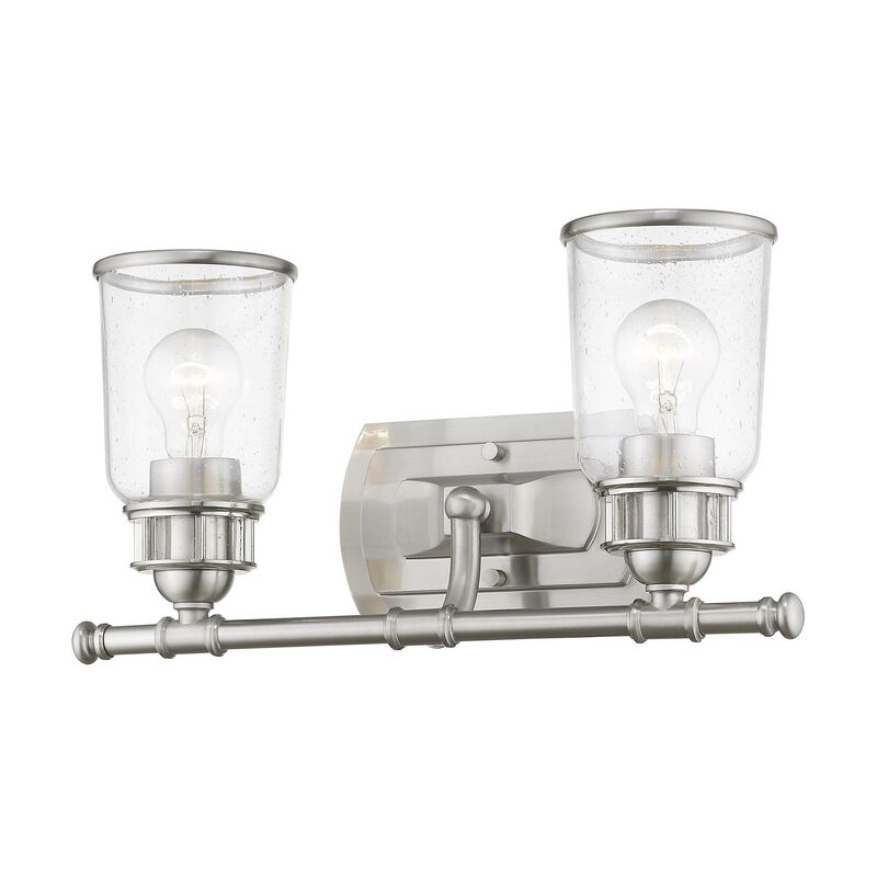 Lawrenceville 16 Inch 2 Light Bath Vanity Light by Livex Lighting