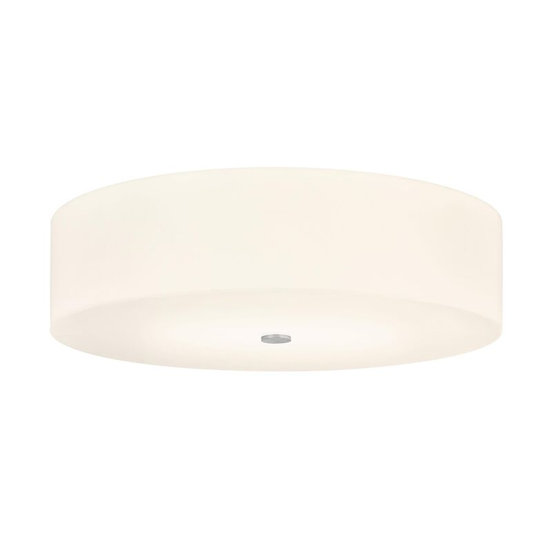 Acryluxe Classic 30 Inch 6 Light Flush Mount by Justice Design