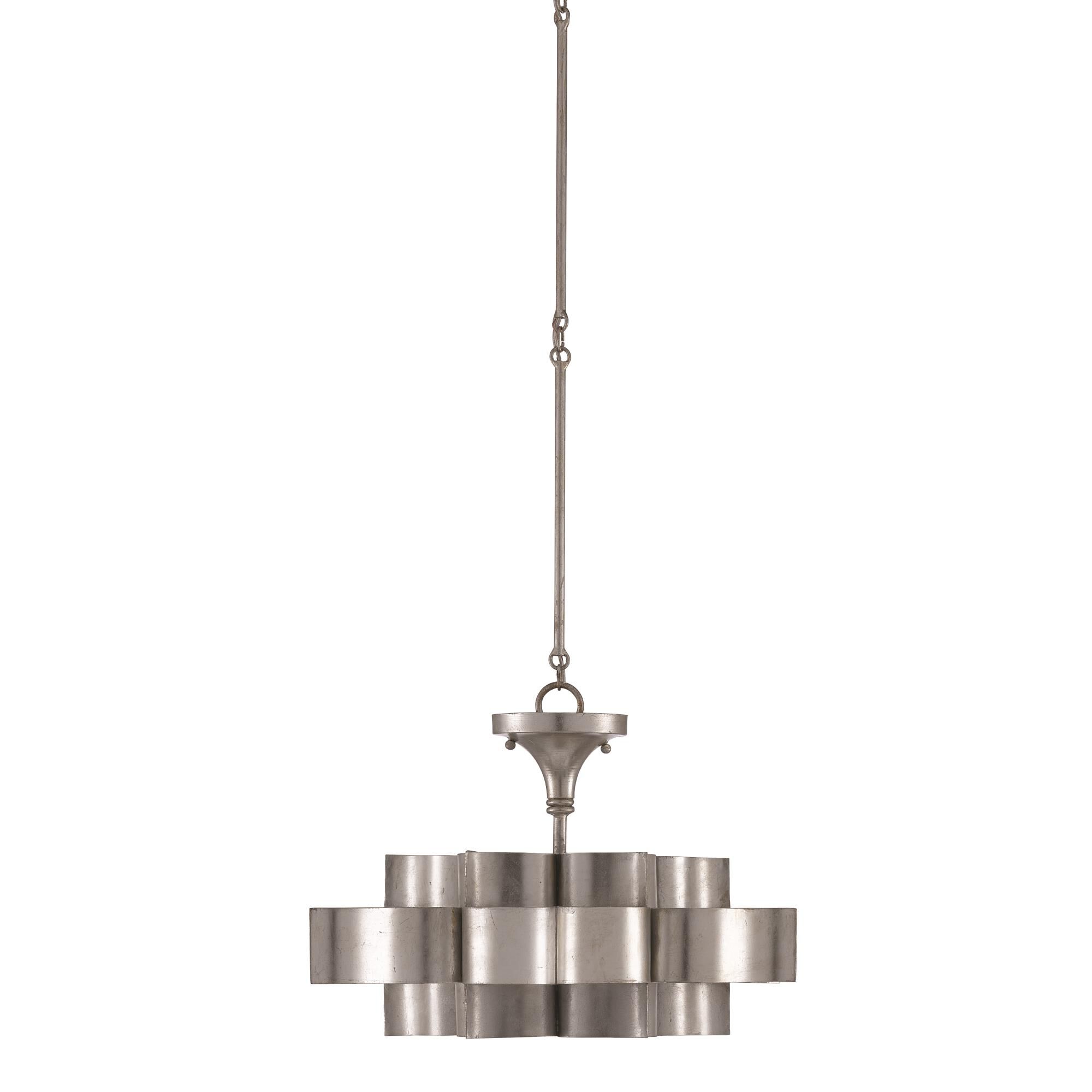 Grand Lotus 20 Inch Large Pendant by Currey and Company