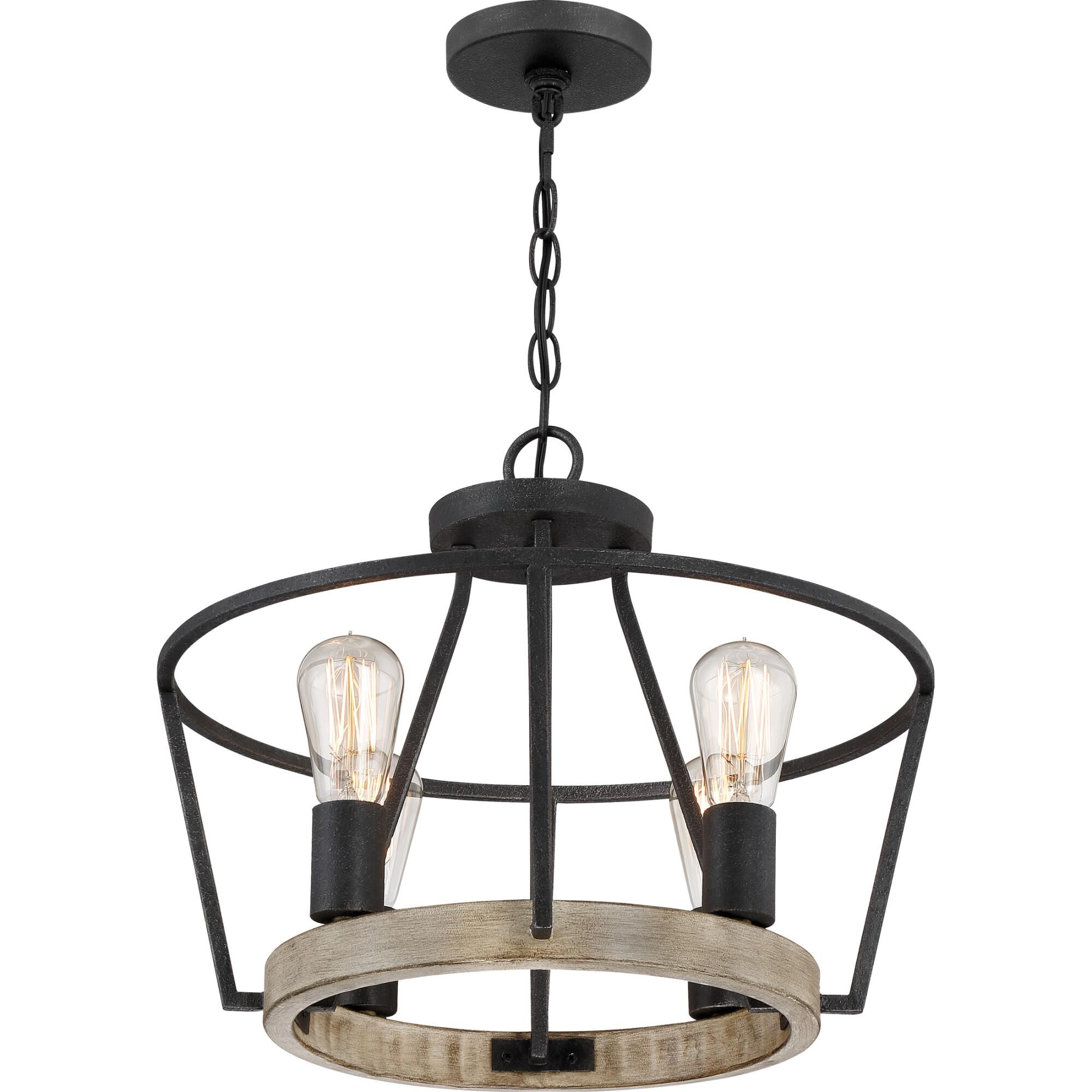 Brockton 17 Inch Large Pendant by Quoizel