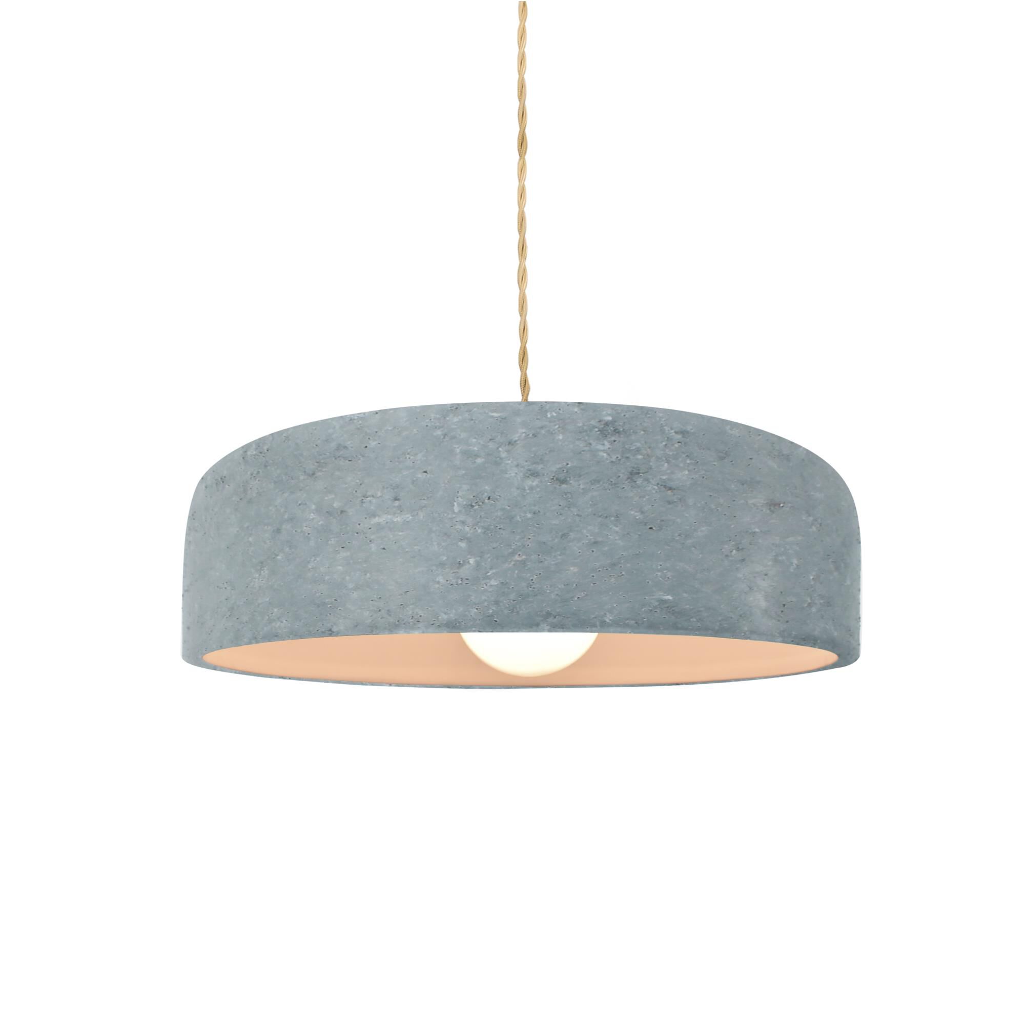 Shown in Matte Black finish and Concrete shade
