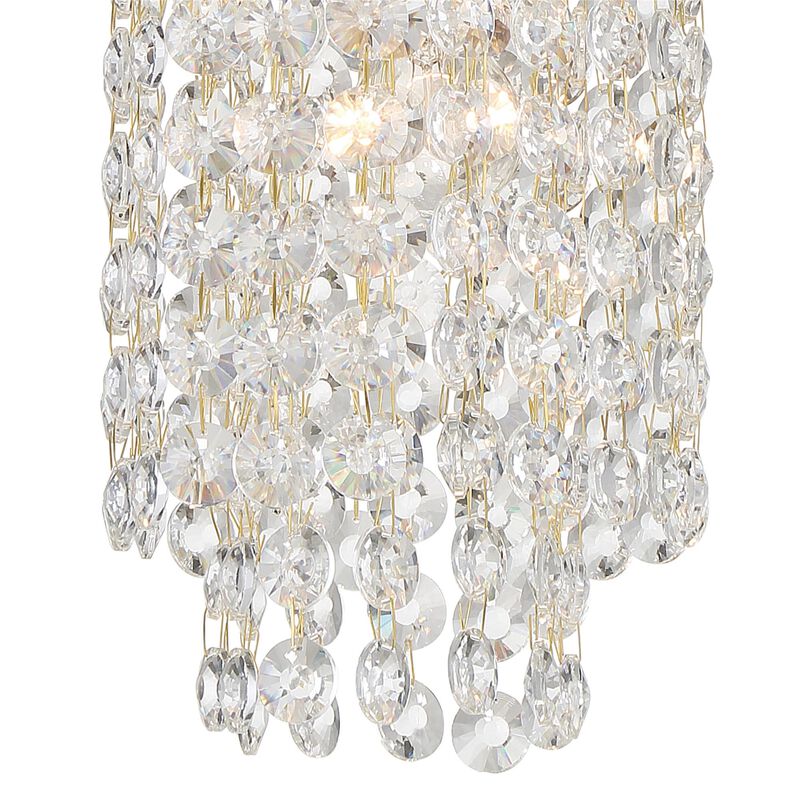 Gabrielle Petite Chandelier by Crystorama