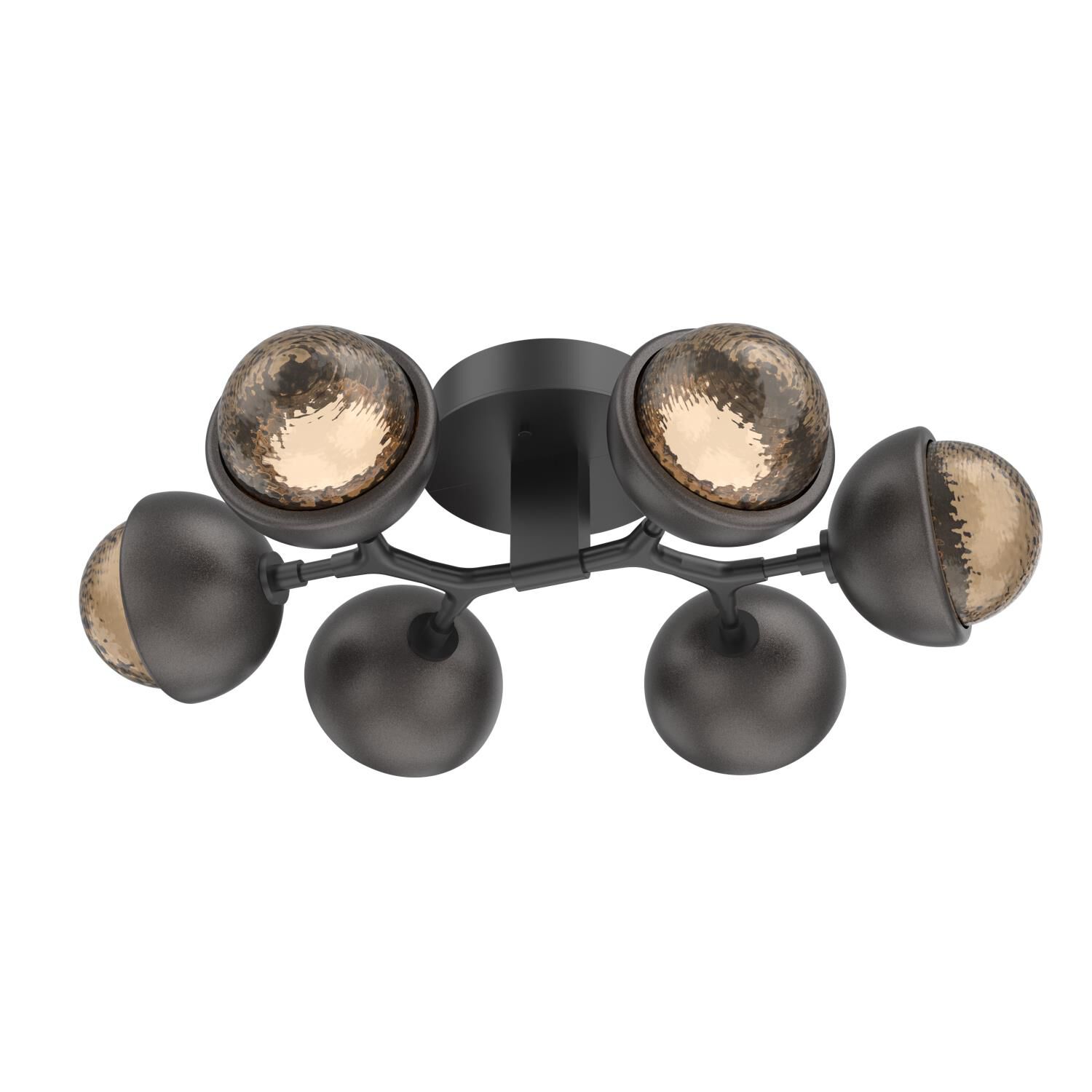 Levi Wilson Cabochon 27 Inch Flush Mount by Hammerton Studio