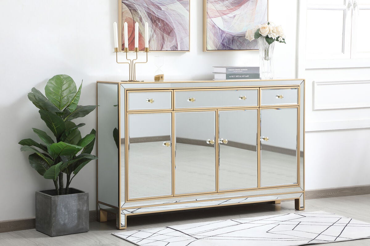 Shown in Gold finish