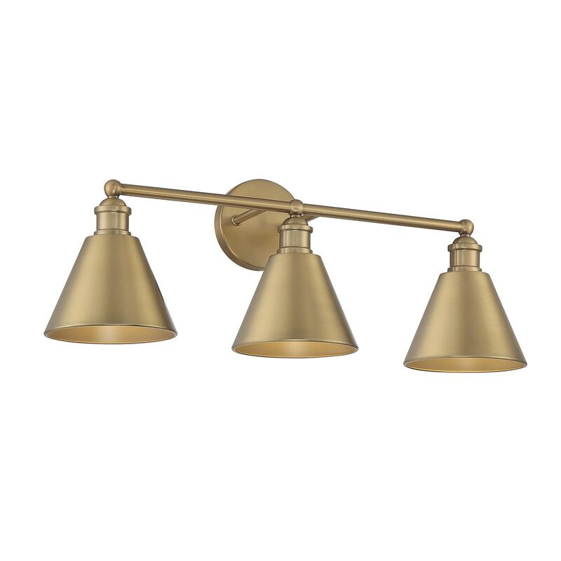 27 Inch 3 Light LED Bath Vanity Light by Meridian Lighting