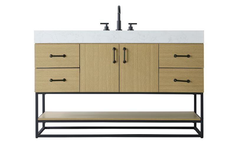 Caroline 54 Inch Bath Vanity by Elegant Dcor