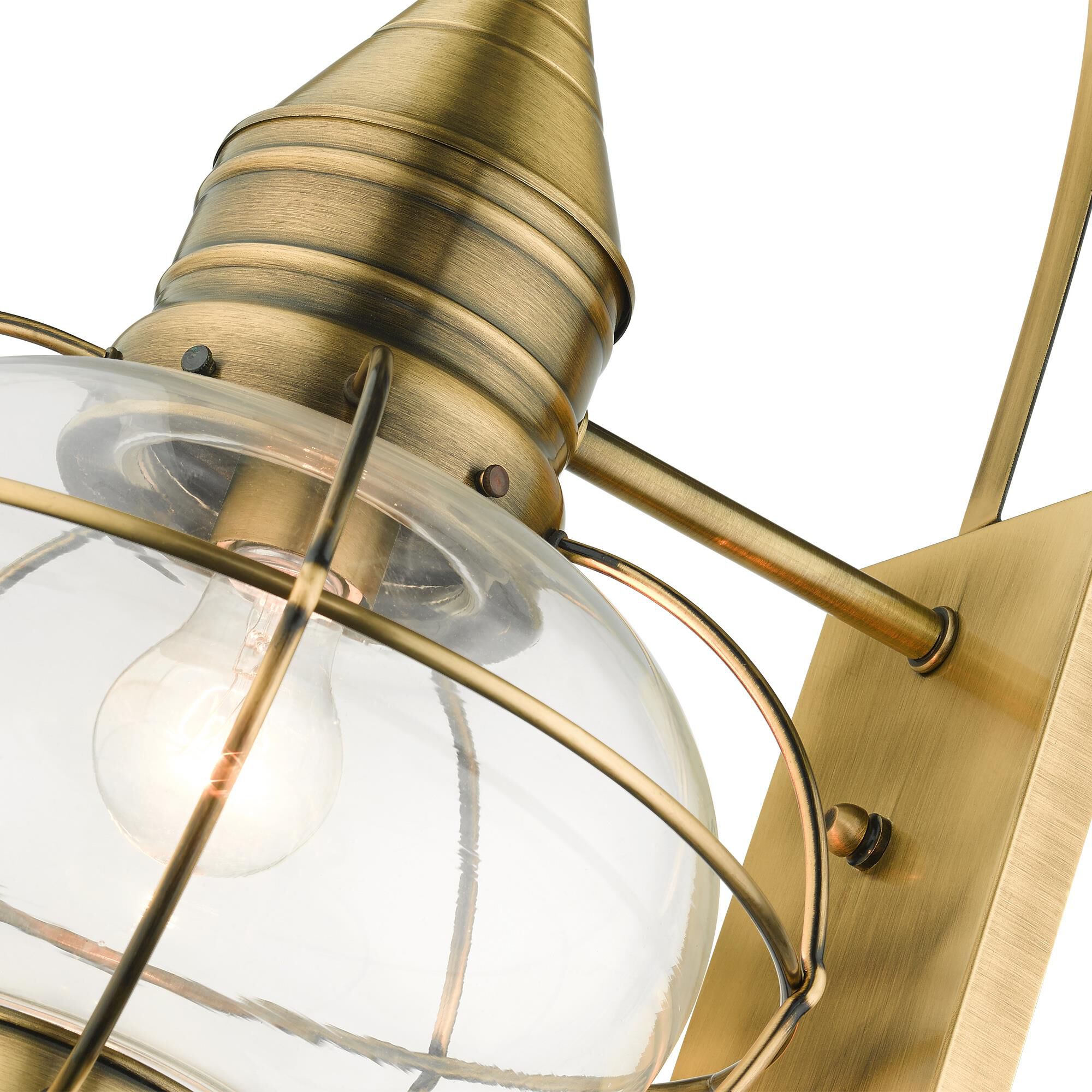 Livex Lighting Newburyport 20 Inch Tall Outdoor Wall Light