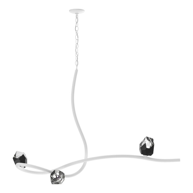 Glacier 22 Inch 3 Light Multi Light Pendant by Hubbardton Forge