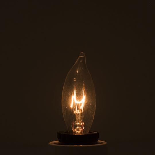 40 Watt 2700K CA8 Incandescent Light Bulb,