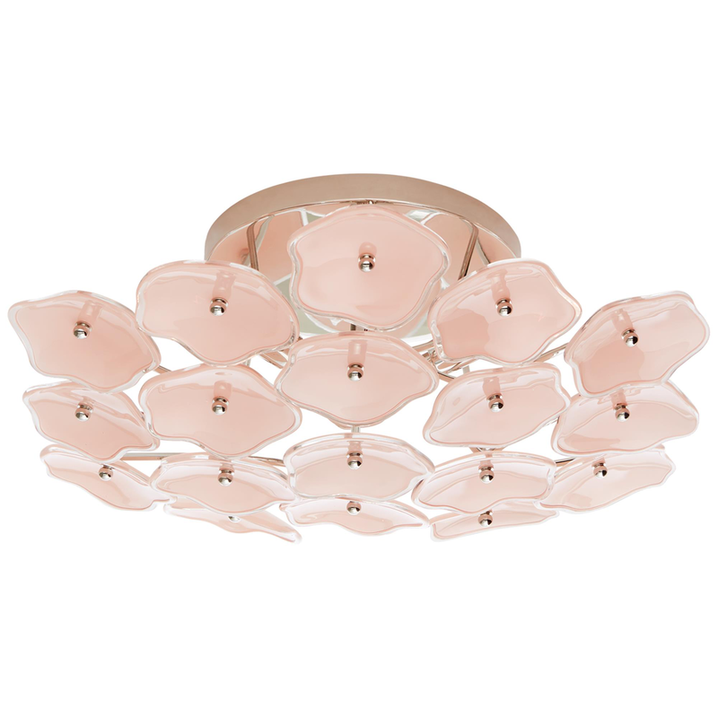 kate spade new york Leighton 20 Inch 3 Light Flush Mount by Visual Comfort Signature Collection