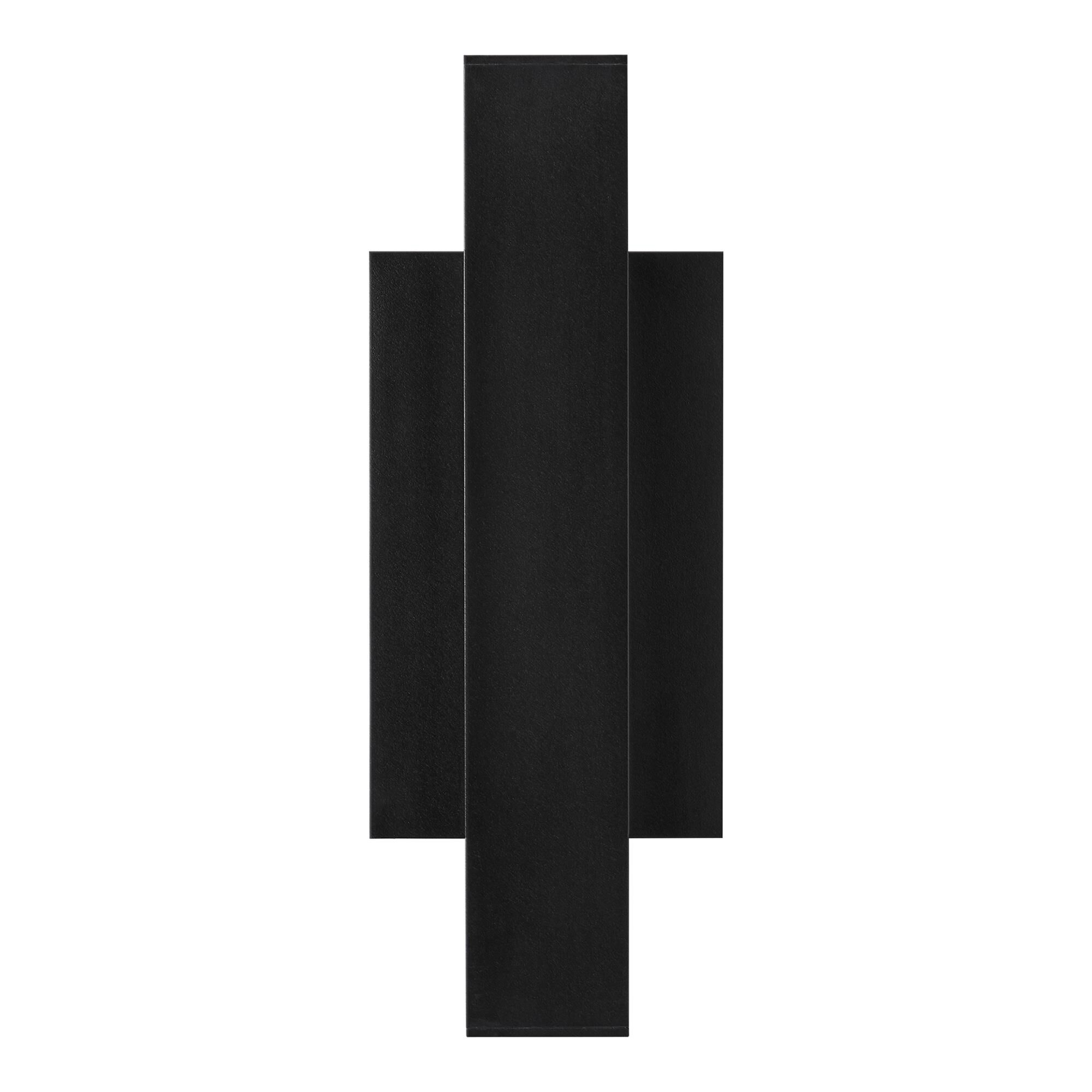 Visual Comfort Modern Collection Chara 12 Inch Tall LED Outdoor Wall Light