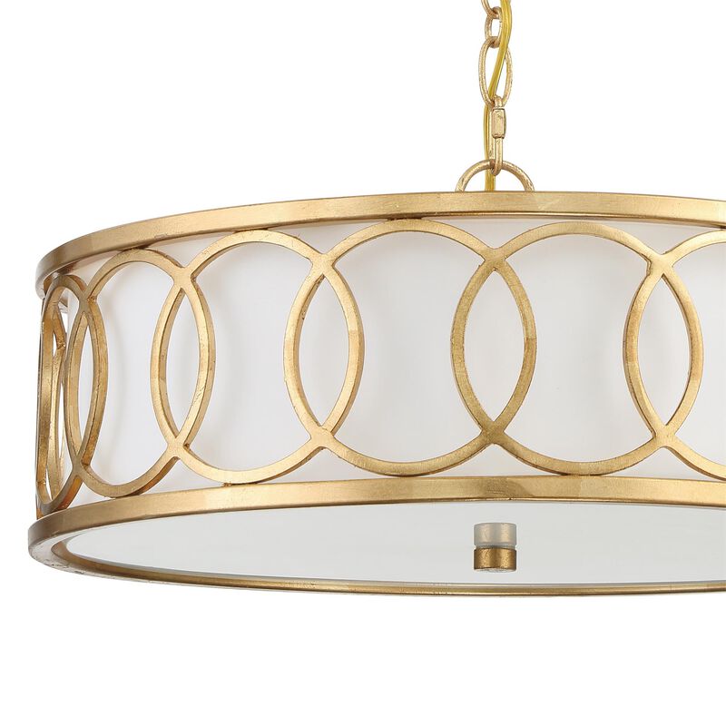 Graham 18 Inch Chandelier by Crystorama