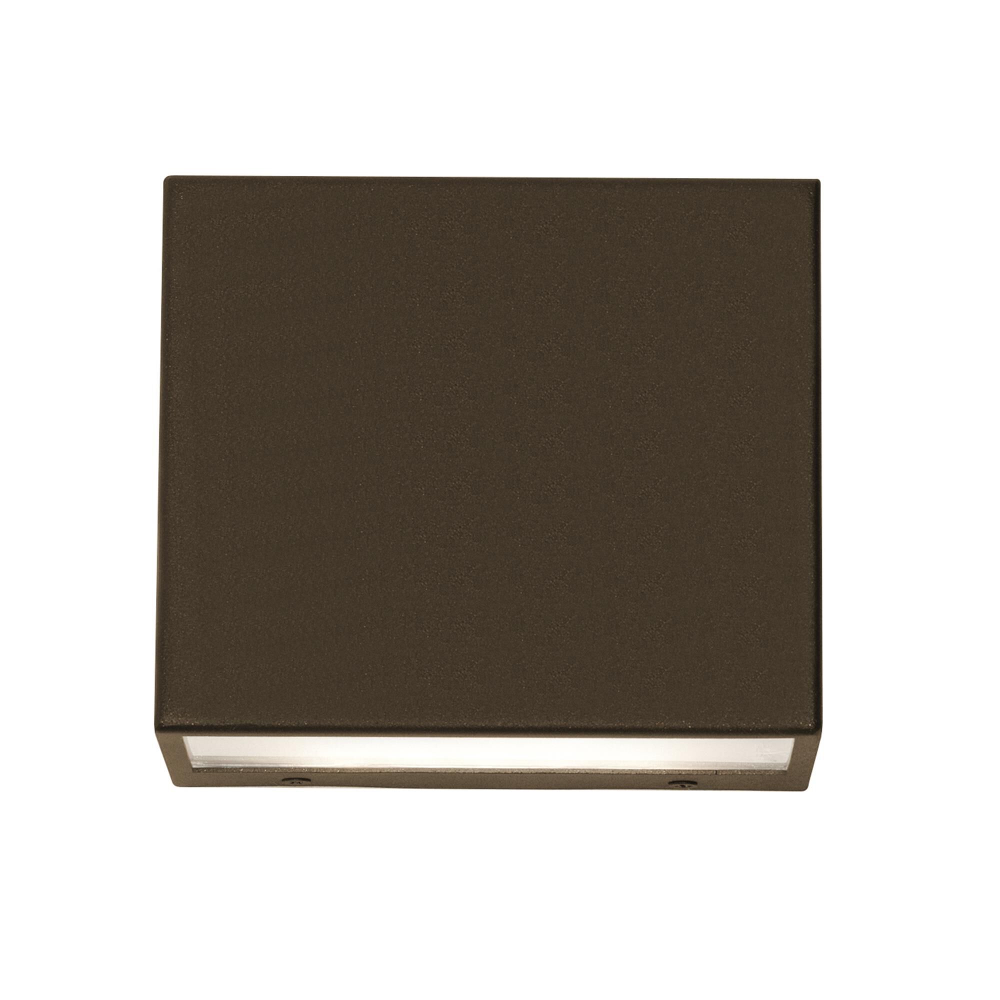 Shown in Bronze finish and Frosted Acrylic glass