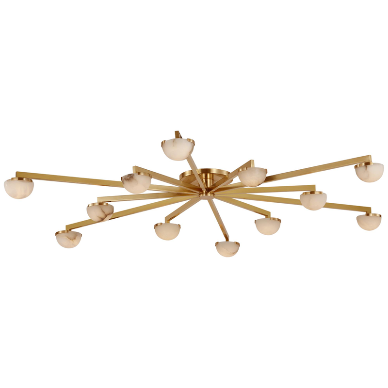 Kelly Wearstler Pedra 60 Inch 1 Light LED Flush Mount by Visual Comfort Signature Collection