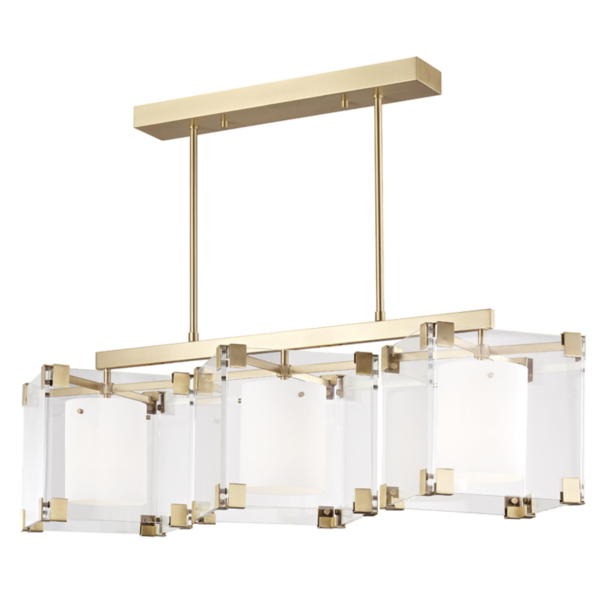 Achilles Small Linear Chandelier,