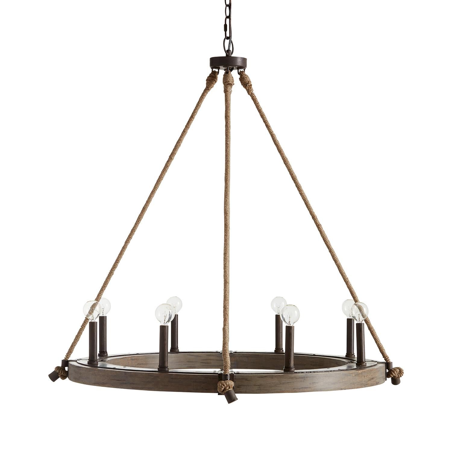 Tybee 38 Inch 8 Light Chandelier by Capital Lighting Fixture Company