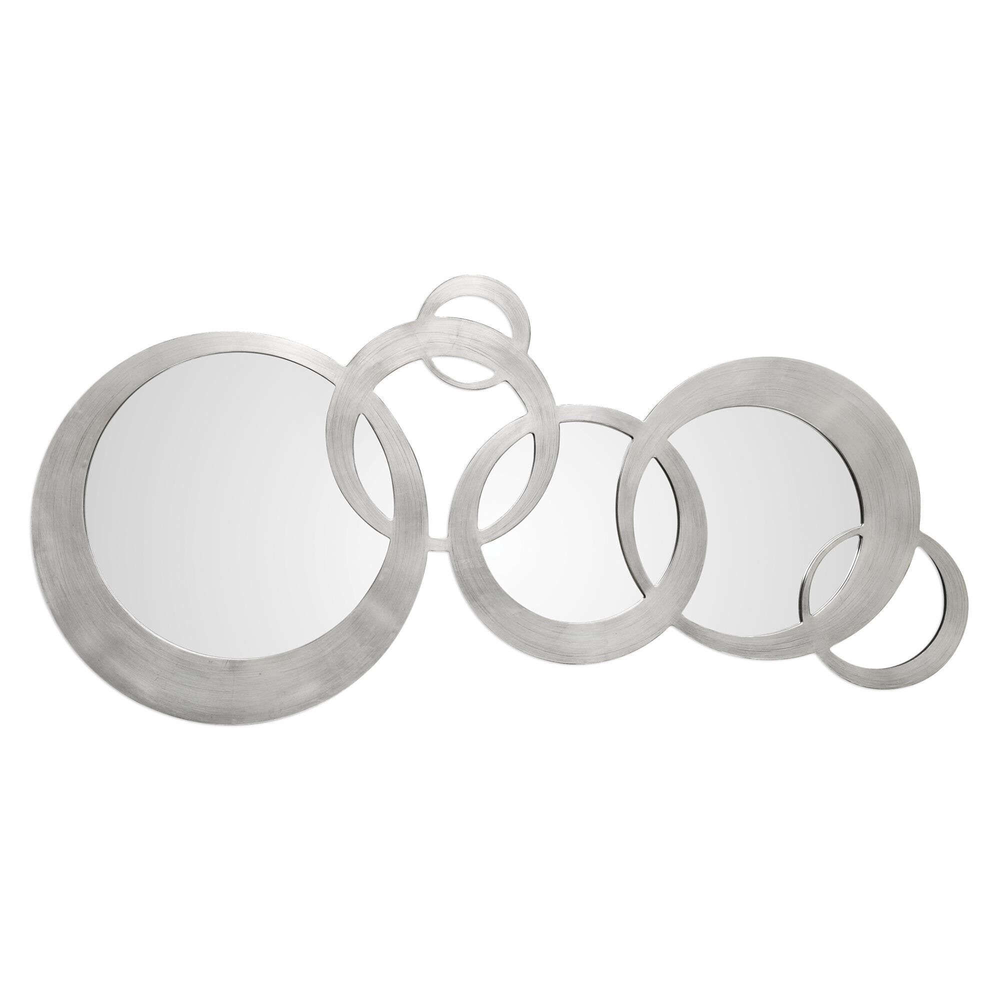Uttermost Odiana Silver Rings Modern Mirror Decorative Mirrors by Uttermost