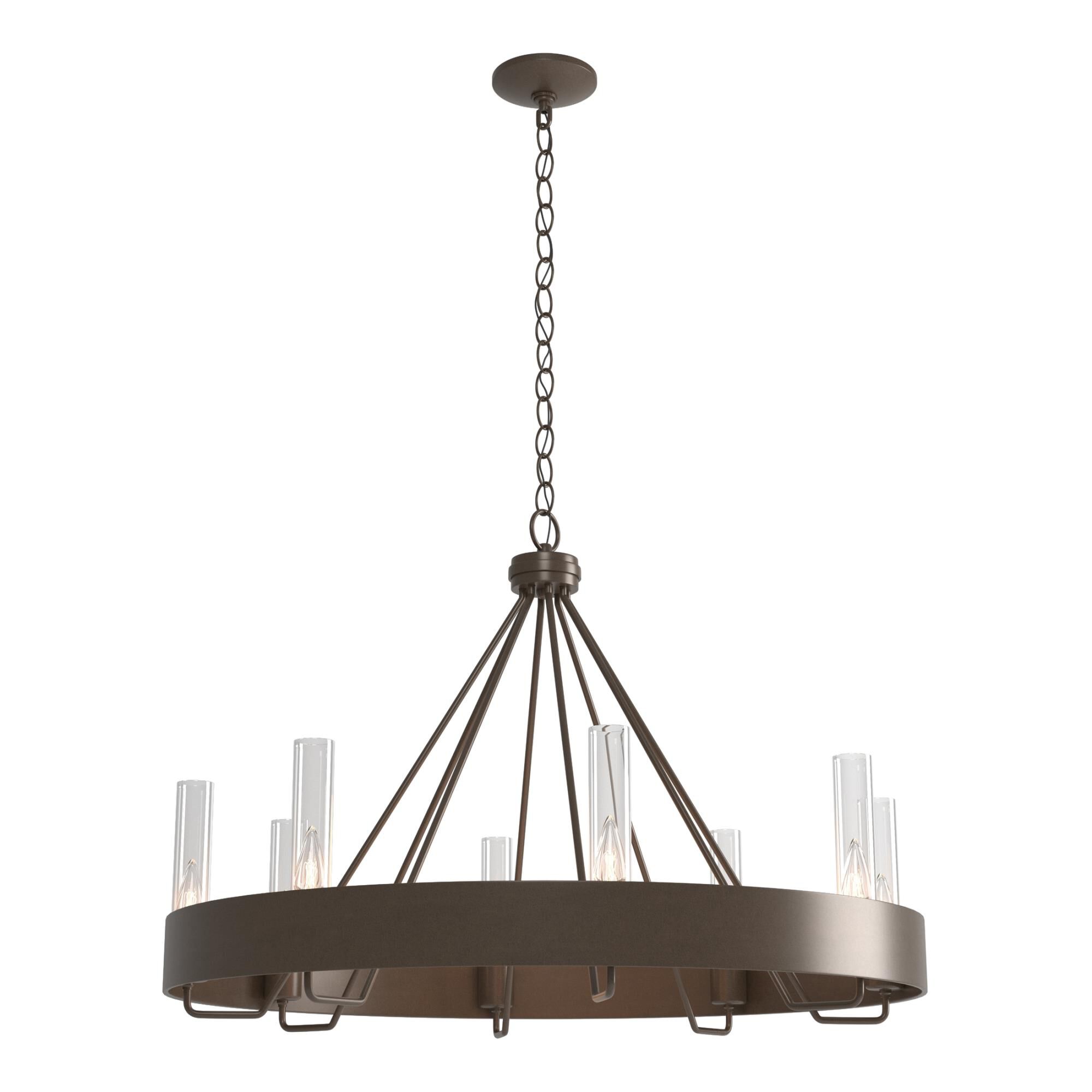 Banded Chandelier by Hubbardton Forge