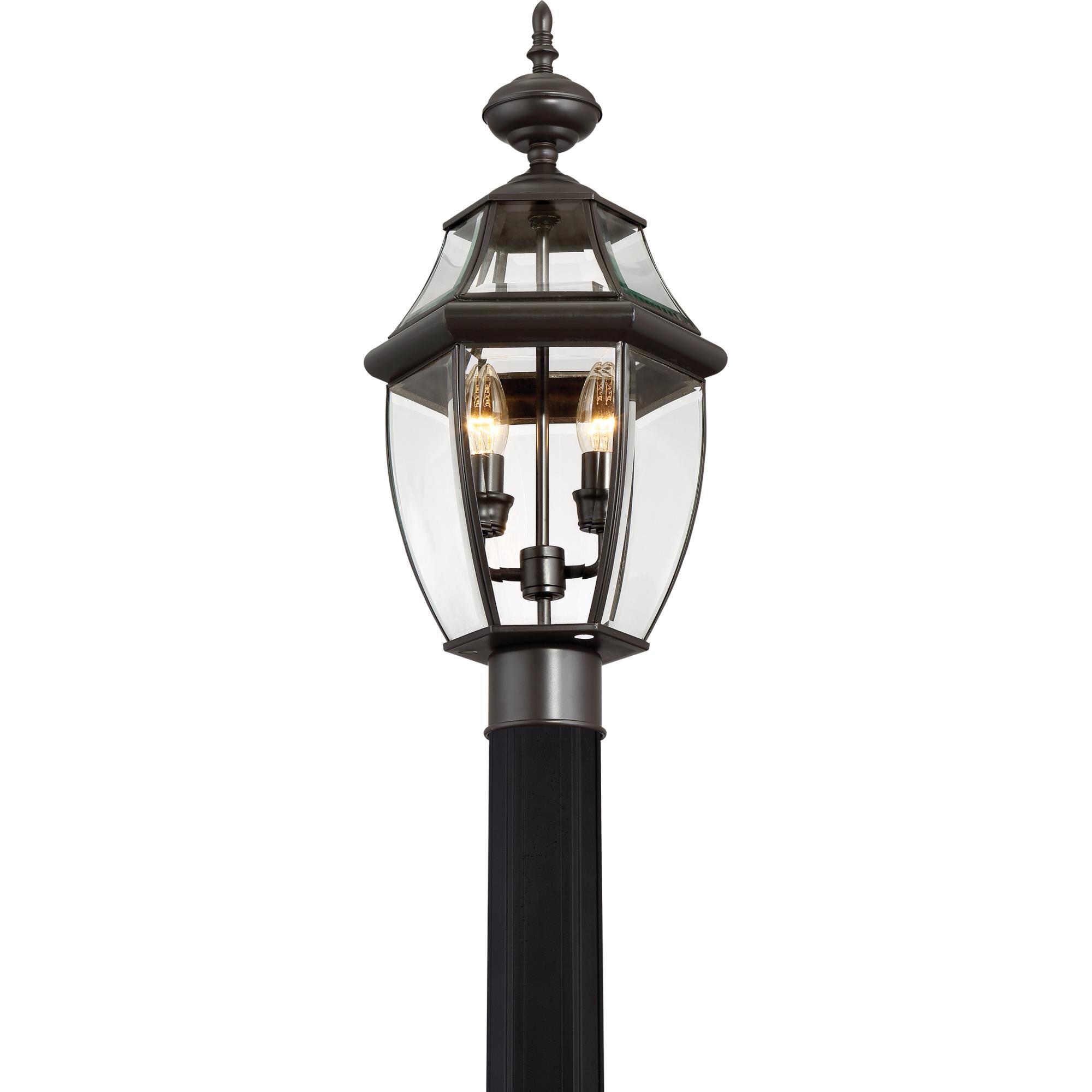 Newbury 21 Inch Tall 2 Light Outdoor Post Lamp by Quoizel