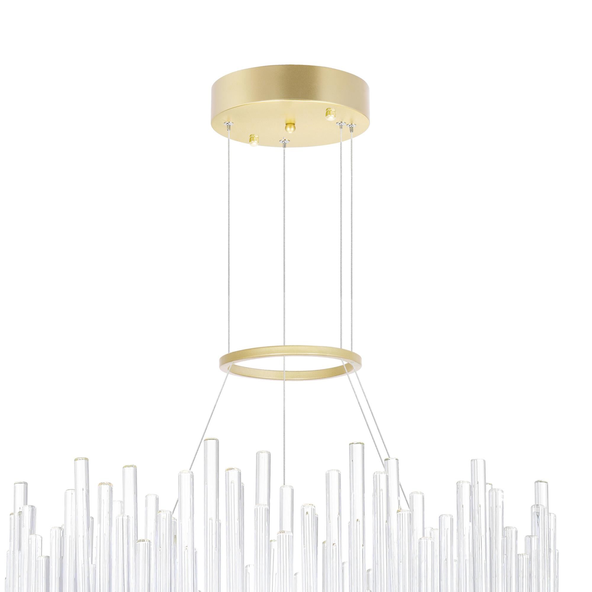 CWI Lighting Genevieve 24 Inch LED Chandelier