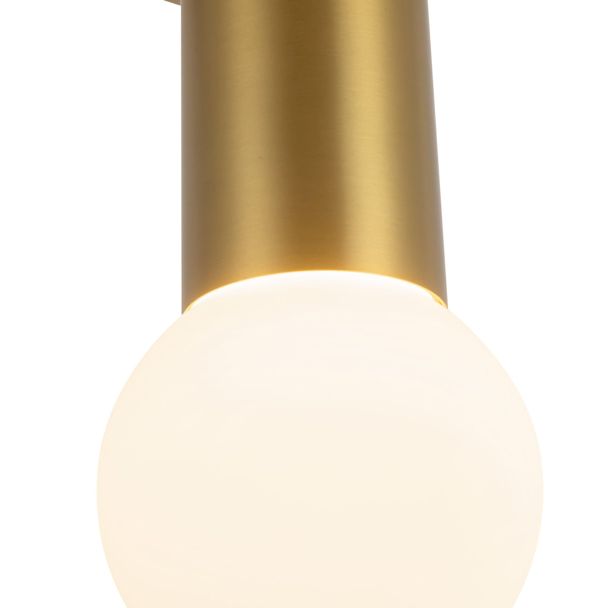 Calla 5 Inch Semi Flush Mount,