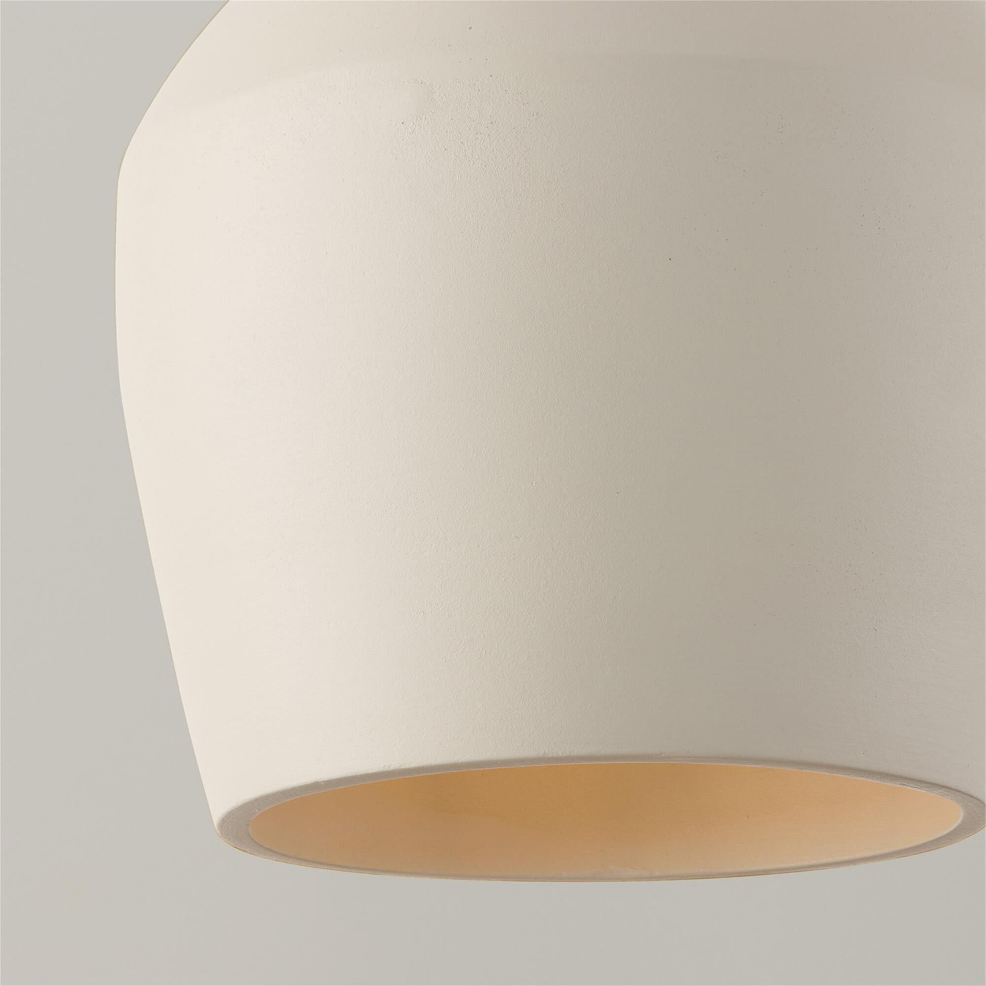 Shown in Terracotta Ivory finish