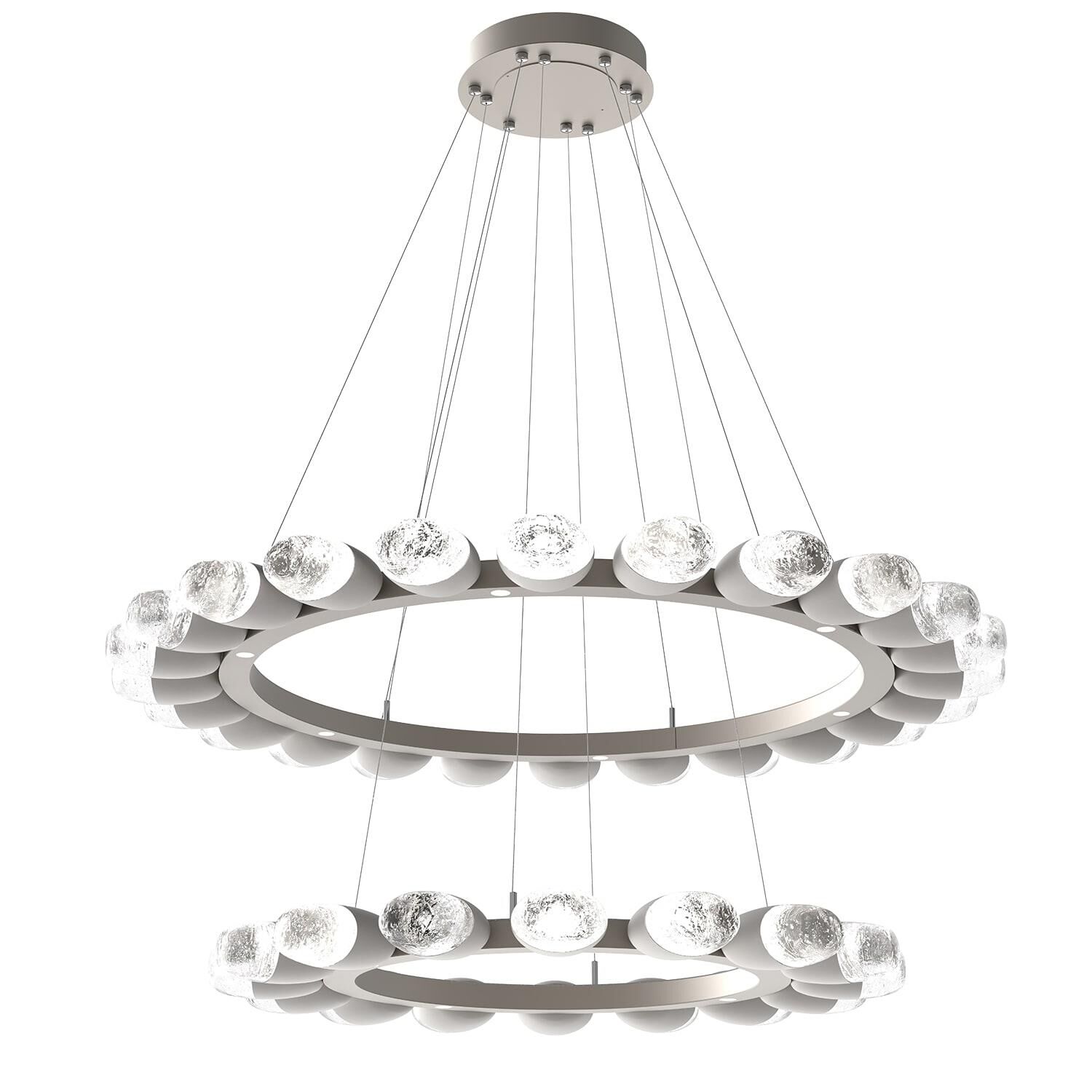 Pebble Chandelier by Hammerton Studio