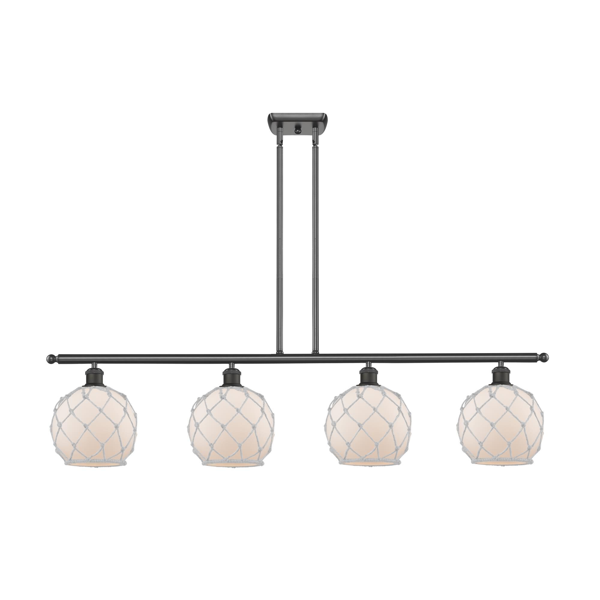 Bruno Marashlian Farmhouse Rope 48 Inch Linear Suspension Light by Innovations Lighting