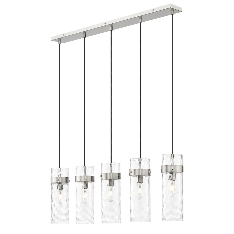 Fontaine 44 Inch 5 Light Linear Chandelier by Z-Lite
