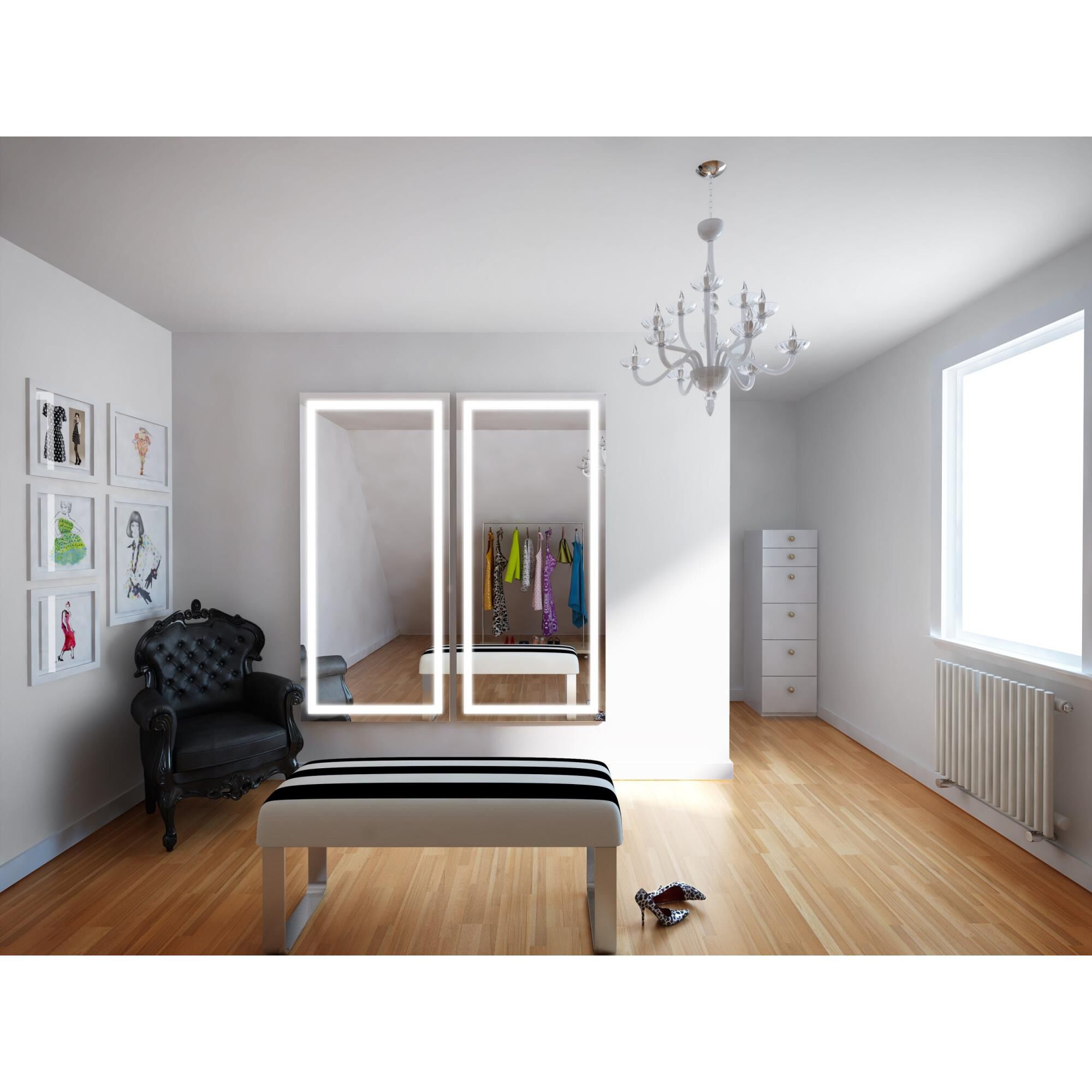 Shown in Mirror finish