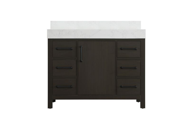 Nathan 42 Inch Bath Vanity by Elegant Dcor