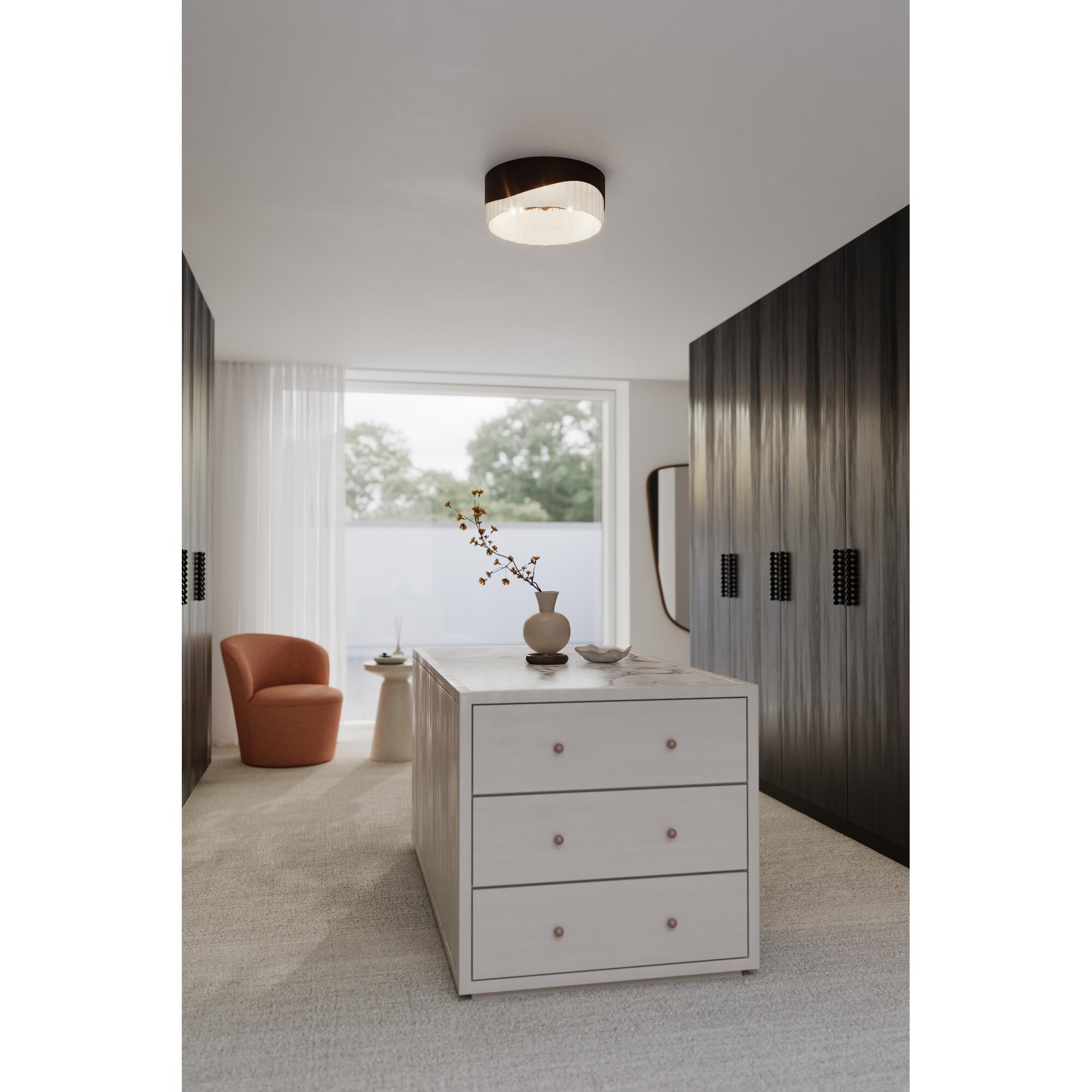 Sway 16 Inch Flush Mount by Minka Lavery