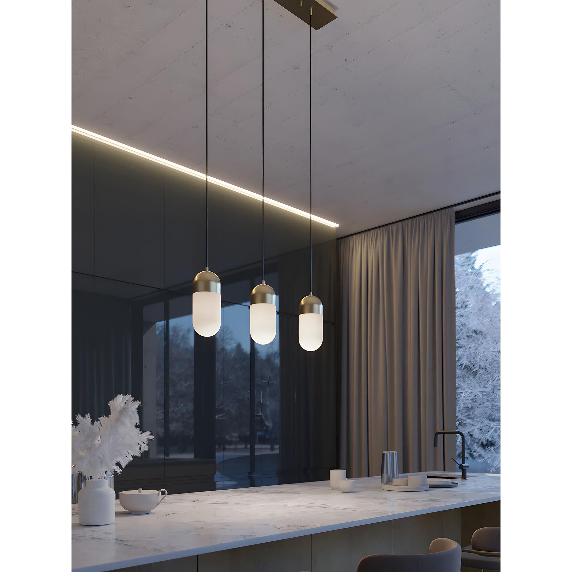 Shown in Light Antique Brass finish
