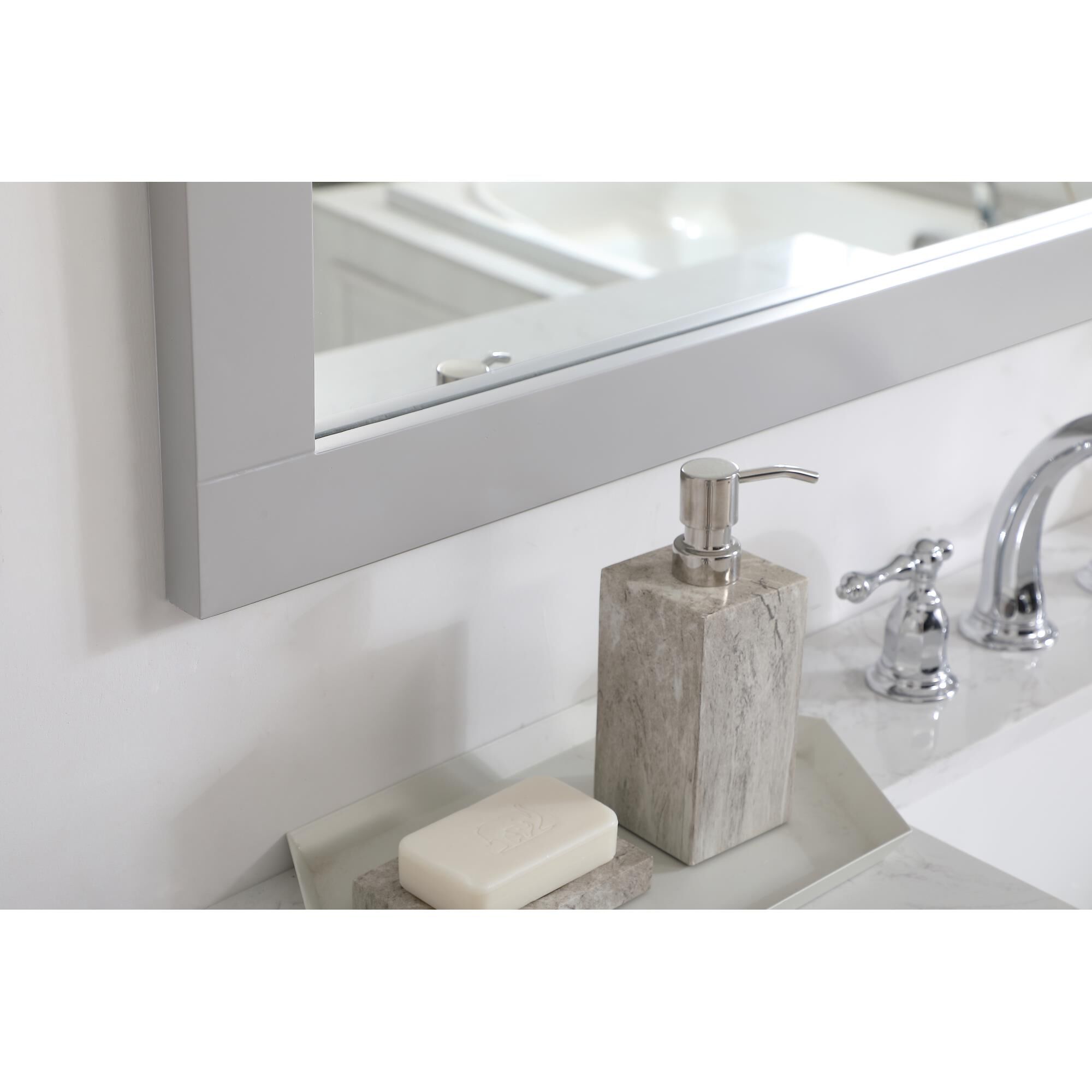 Aqua Decorative Mirrors by Elegant Decor