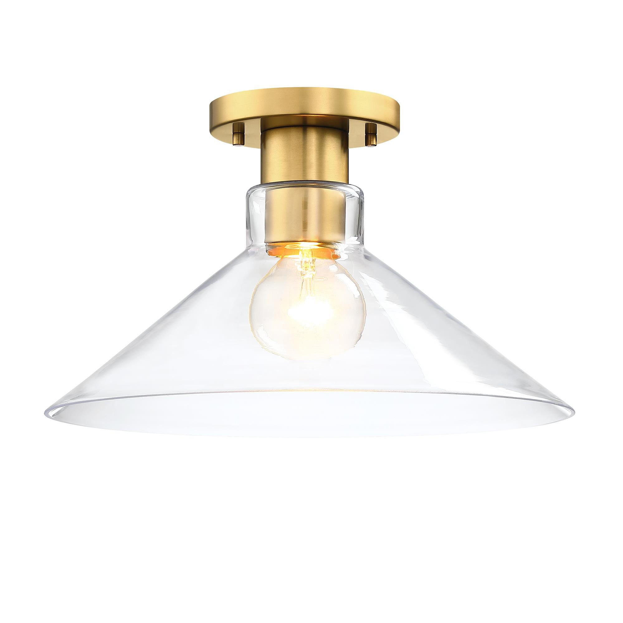 Leena 14 Inch Semi Flush Mount by Designers Fountain