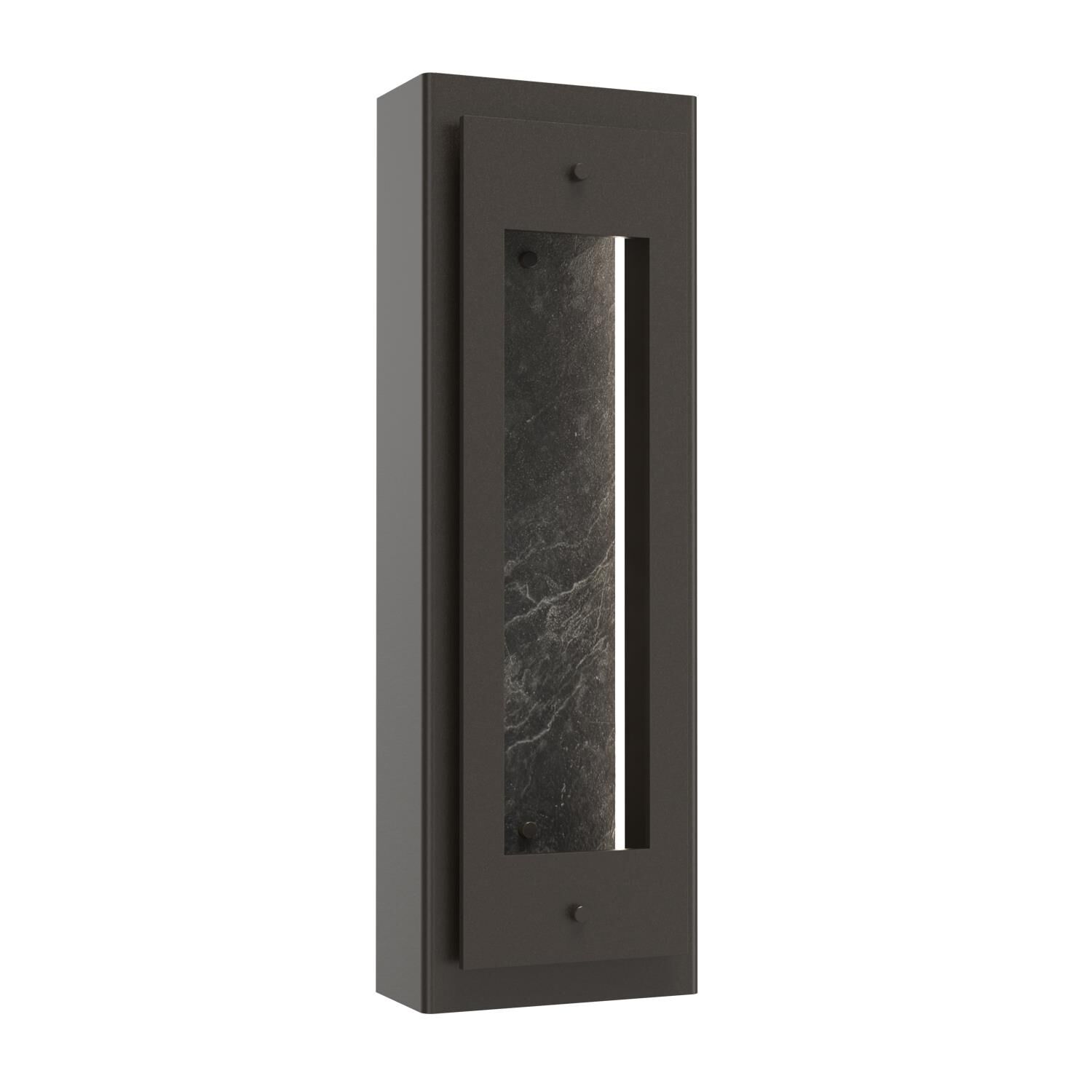 Shown in Statuary Bronze finish and Carbon Slate Motif accent