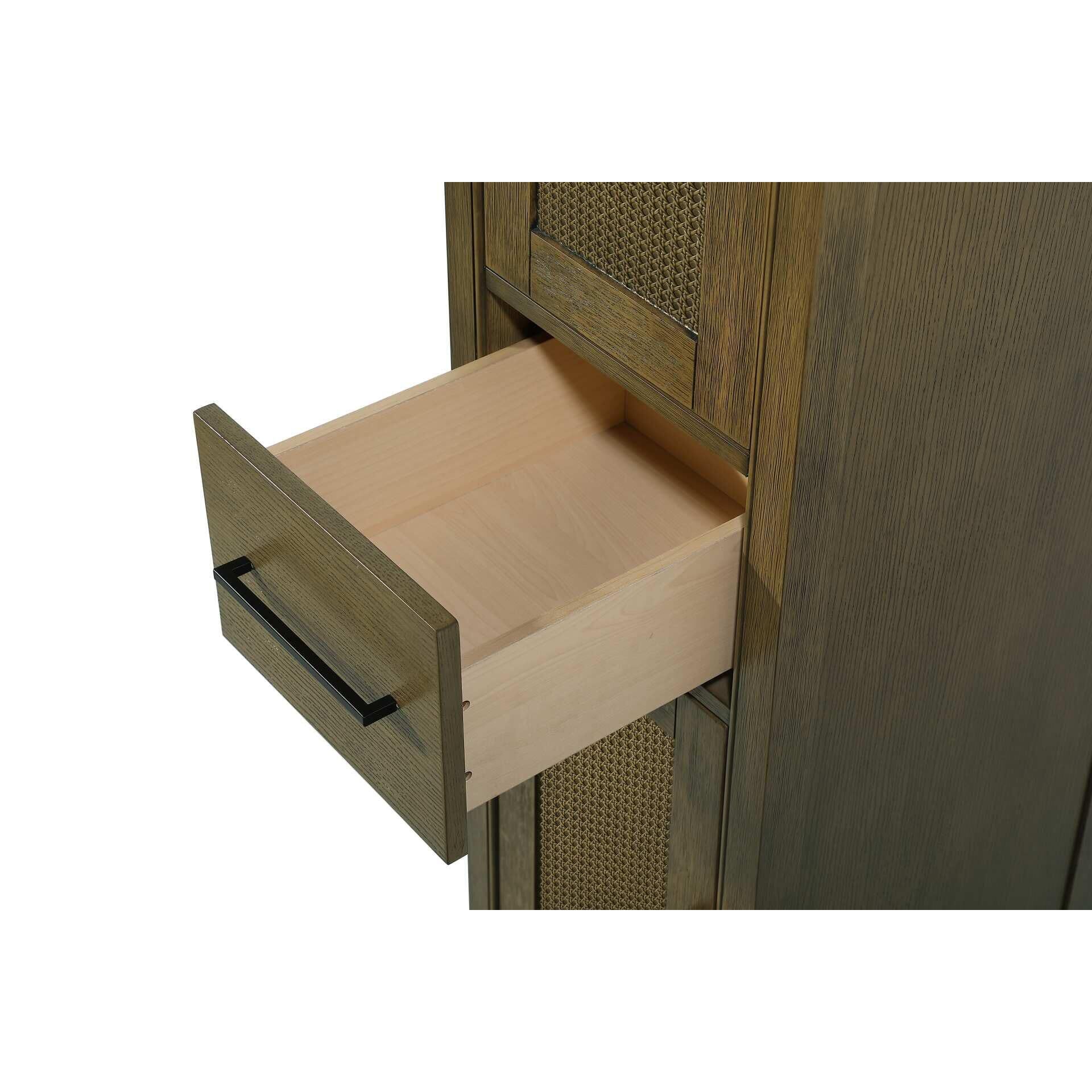 Shown in Hazel Oak finish